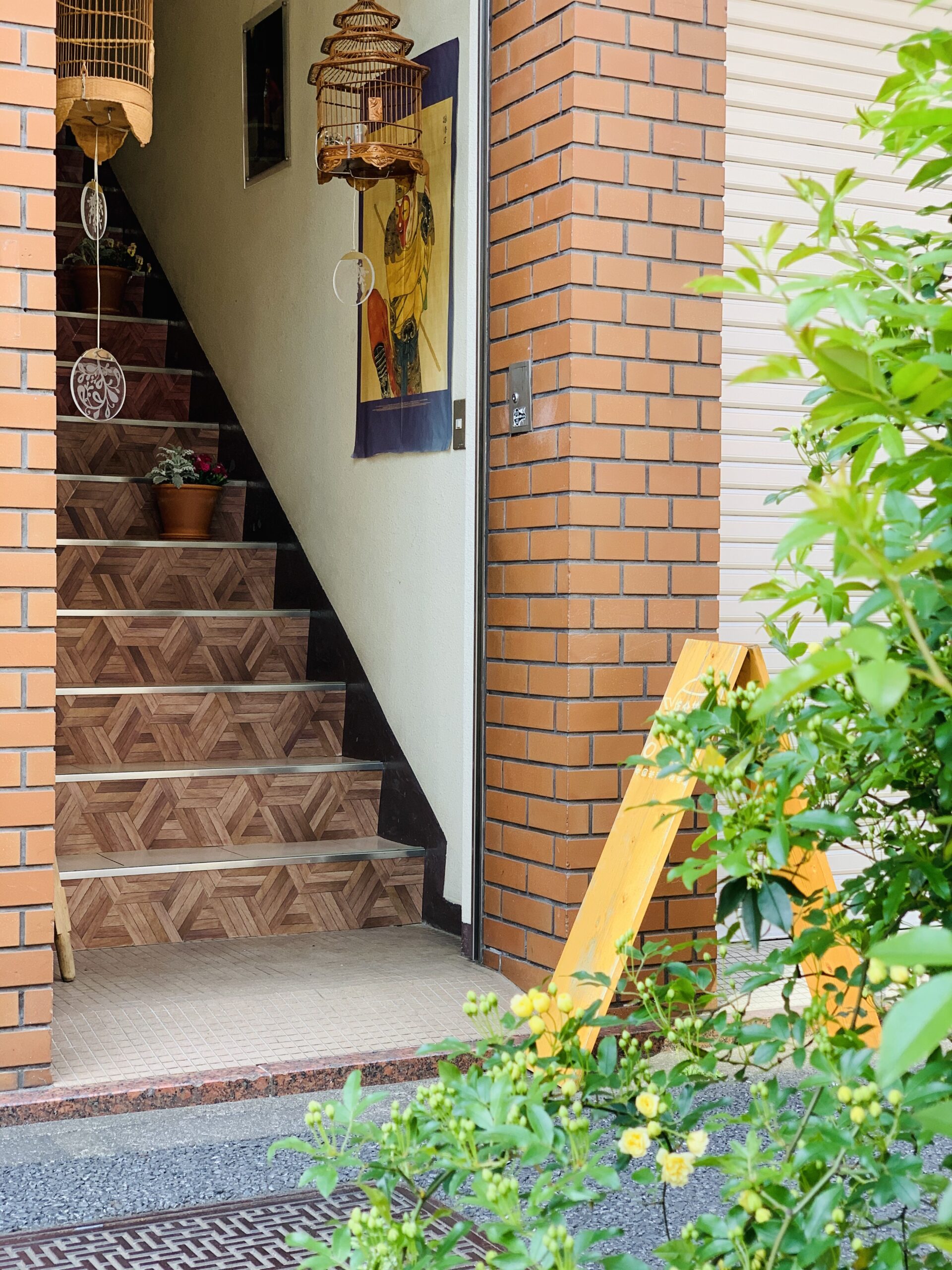 梅舎茶館入り口の写真